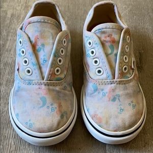 Little Mermaid Vans Sz. 8